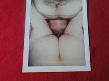 Load image into Gallery viewer, Vintage Nude Erotic Sexy Woman Polaroid Photo Chubby Slut Intercourse Hairy Pussy   AA3
