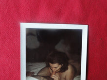 Load image into Gallery viewer, Vintage Nude Erotic Sexy Woman Polaroid Photo Chubby Slut Blowjob   AA
