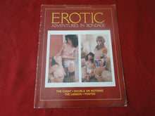 Load image into Gallery viewer, Vintage Nude Erotic Sexy Adult Magazine BDSM Erotic Adventures In Bondage    JB51
