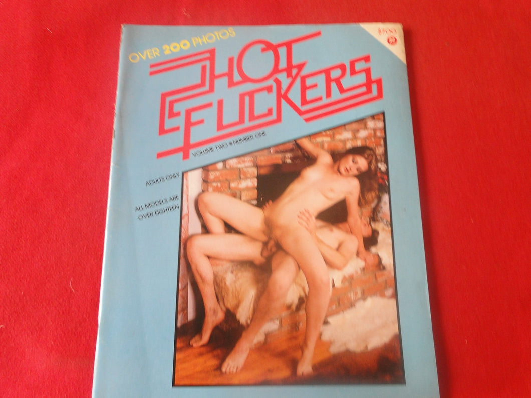 Vintage Nude Erotic Sexy Adult Magazine Hot Fuckers 1982       JB27