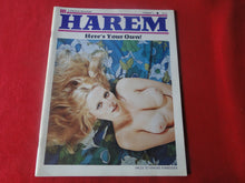 Load image into Gallery viewer, Vintage Nude Erotic Sexy Adult Magazine Harem 1971       P84
