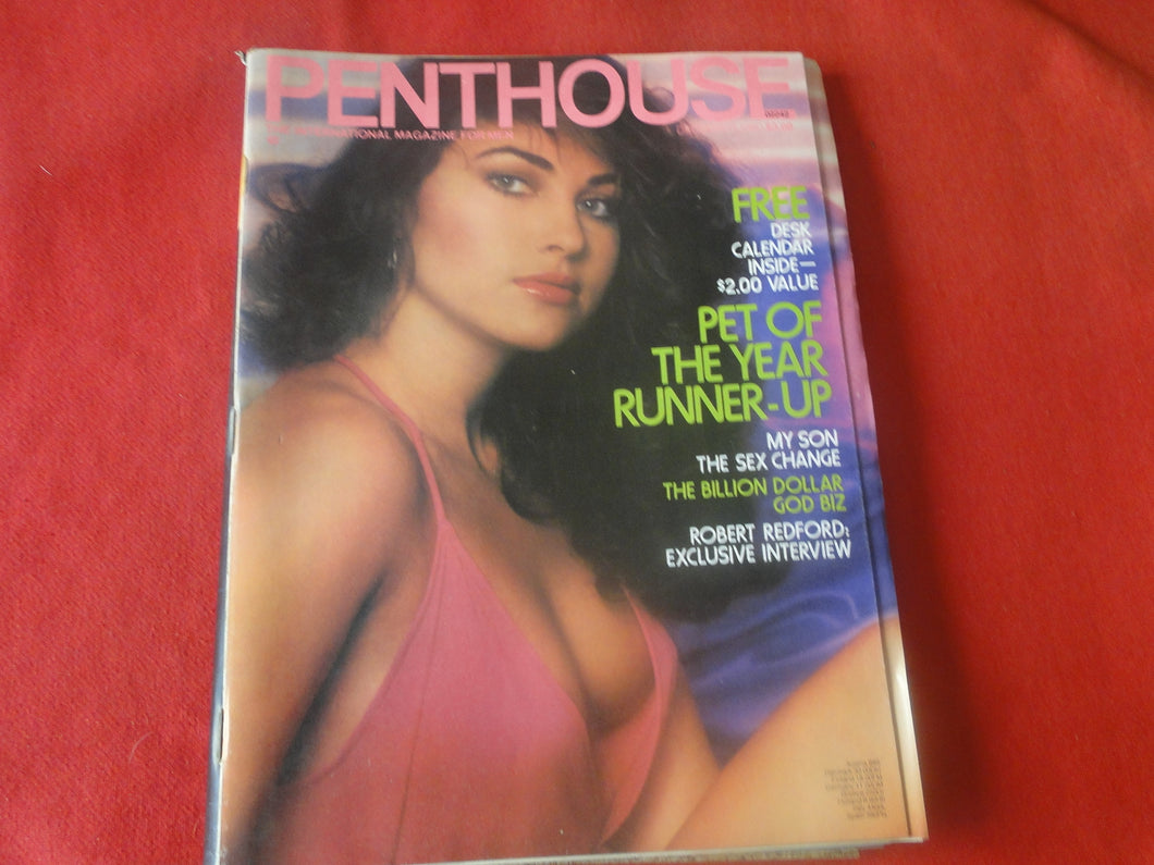Vintage Nude Erotic Sexy Adult Magazine Penthouse December 1980     JB27