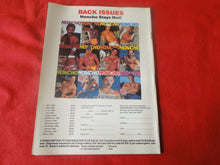 Load image into Gallery viewer, Vintage Adult Erotic Sexy Magazine Gay Interest Honcho September 1987       JB28
