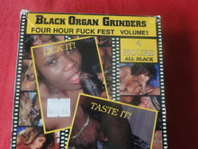 Load image into Gallery viewer, Vintage Adult XXX VHS Erotic Porn Tape Movie Black Organ Grinders Vol. 1     CM
