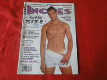 Load image into Gallery viewer, Vintage Adult Erotic Sexy Magazine Gay Interest Inches February 2000      JB28
