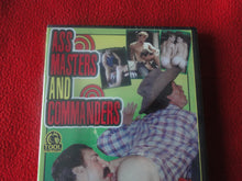 Load image into Gallery viewer, Vintage Adult Gay Porn DVD XXX Movie SEALED Ass Masters And Commanders        FF

