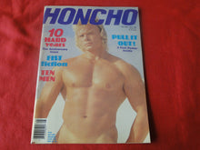 Load image into Gallery viewer, Vintage Adult Erotic Sexy Magazine Gay Interest Honcho May 1988          JB28
