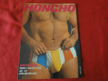 Load image into Gallery viewer, Vintage Adult Erotic Sexy Magazine Gay Interest Honcho May 1988          JB28
