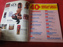 Load image into Gallery viewer, Vintage Nude Erotic Sexy Adult Magazine 40+ 1986 Uschi      GT
