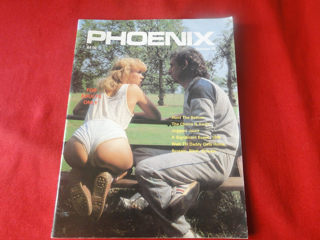 Vintage Nude Erotic Sexy Adult Magazine Fetish BDSM Phoenix 1984      JB19