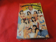 Load image into Gallery viewer, Vintage Adult XXX VHS Porn Tape X-Rated Samurai Debutantes Ed Powers   X2e
