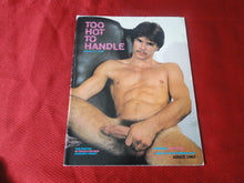 Load image into Gallery viewer, Vintage Adult Erotic Sexy Magazine Gay Interest Too Hot To Handle     P80
