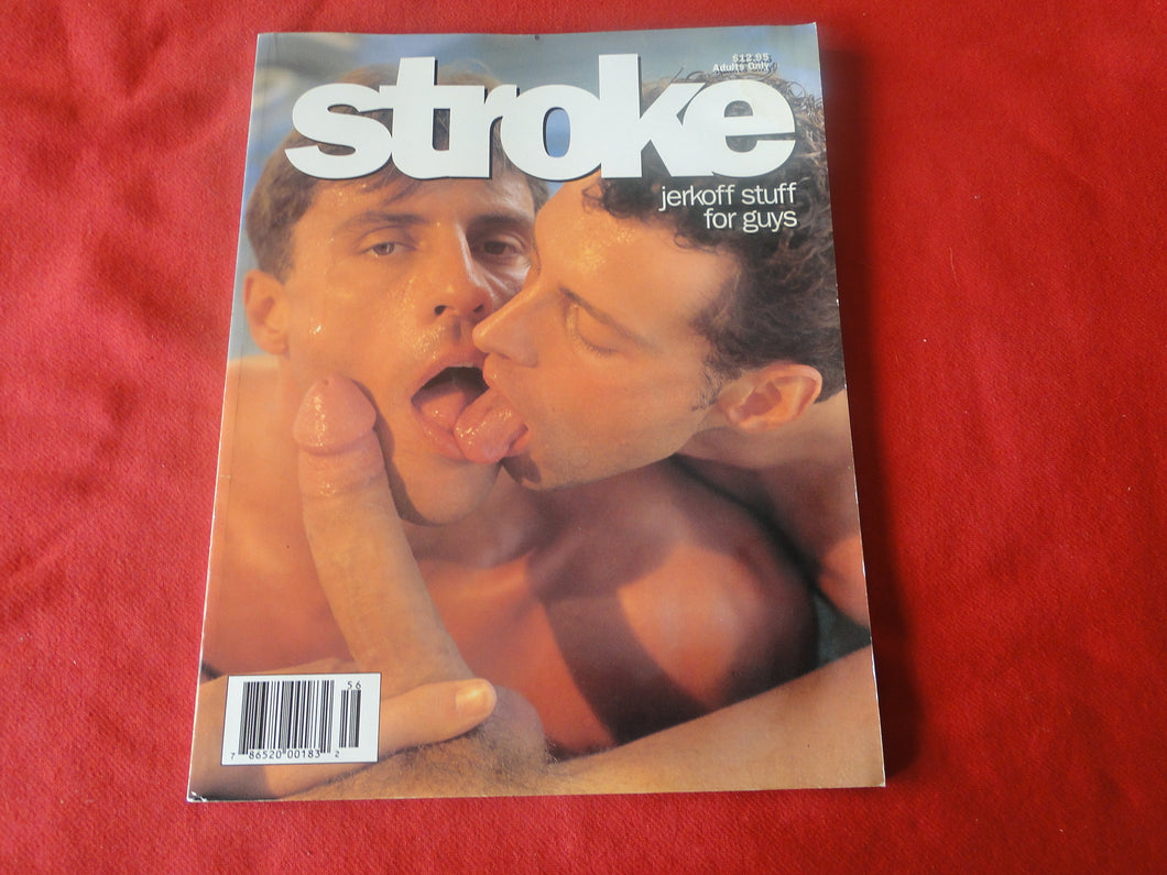 Vintage Adult Erotic Sexy Magazine Gay Interest Stroke 1996       JB26
