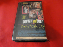 Load image into Gallery viewer, Vintage Adult XXX VHS Porn Tape X-Rated Down and Out In New York City   X2d
