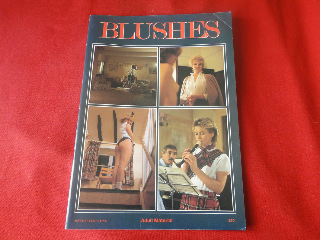 Vintage Nude Erotic Sexy Adult Magazine Fetish BDSM Blushes 71       JB19