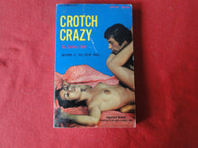 Load image into Gallery viewer, Vintage Erotic Adult Paperback Book/Novel Crotch Crazy Zachary Quill         PB1
