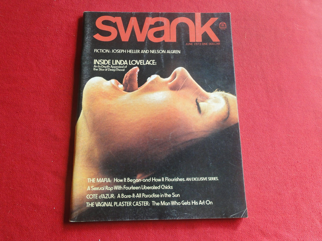 Vintage Nude Erotic Sexy Adult Magazine Swank June 1973               JB8