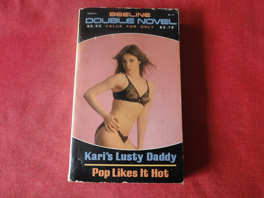 Vintage Erotic Adult Paperback Book/Novel Beeline Kari's Lusty Daddy  PB3