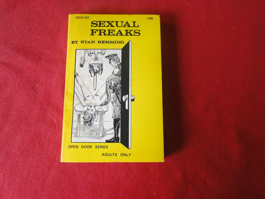 Vintage Erotic Adult Paperback Book/Novel Sexual Freaks Stan Remming    PB1