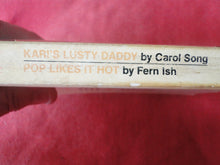 Load image into Gallery viewer, Vintage Erotic Adult Paperback Book/Novel Beeline Kari&#39;s Lusty Daddy  PB3

