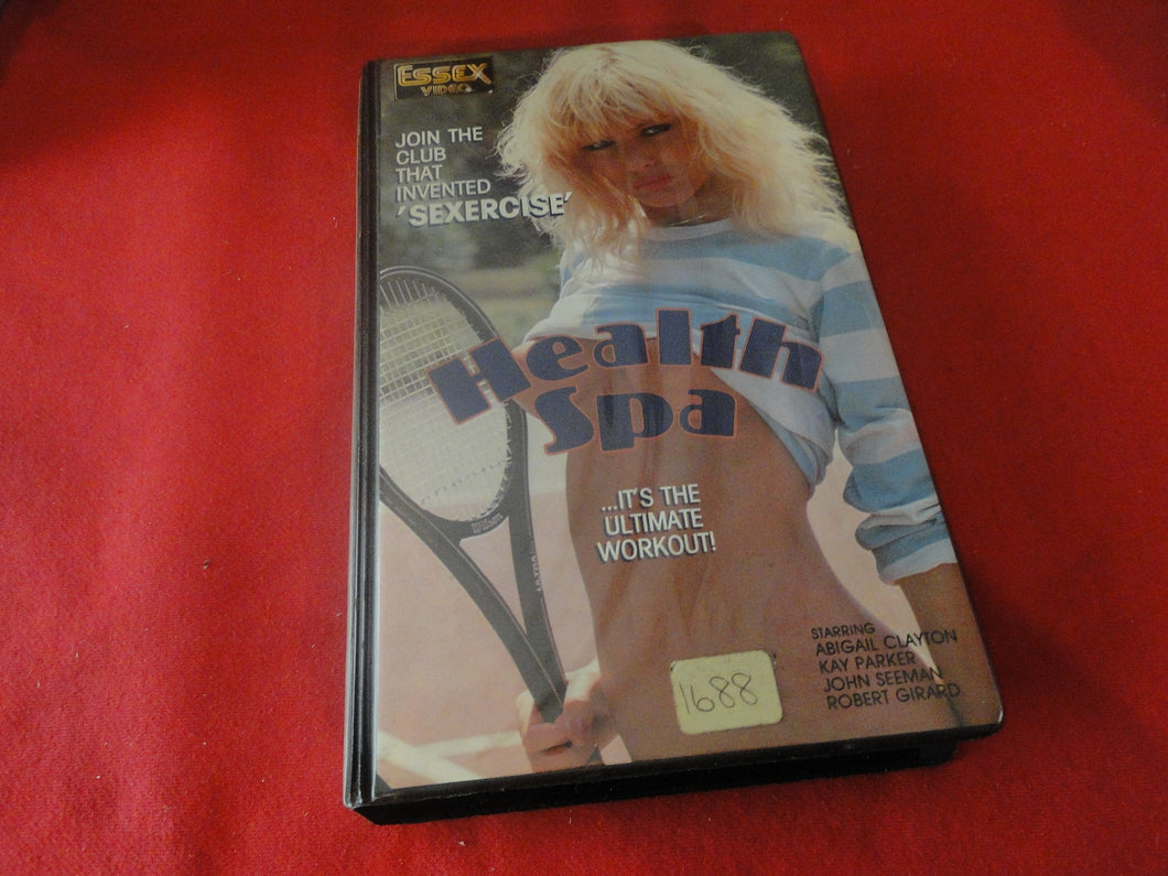 Vintage Adult XXX VHS Porn Tape X-Rated Health Spa Kay Parker      X2n