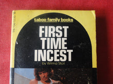 Load image into Gallery viewer, Vintage Erotic Adult Paperback Book/Novel First Time Incest ROUGH         PB3
