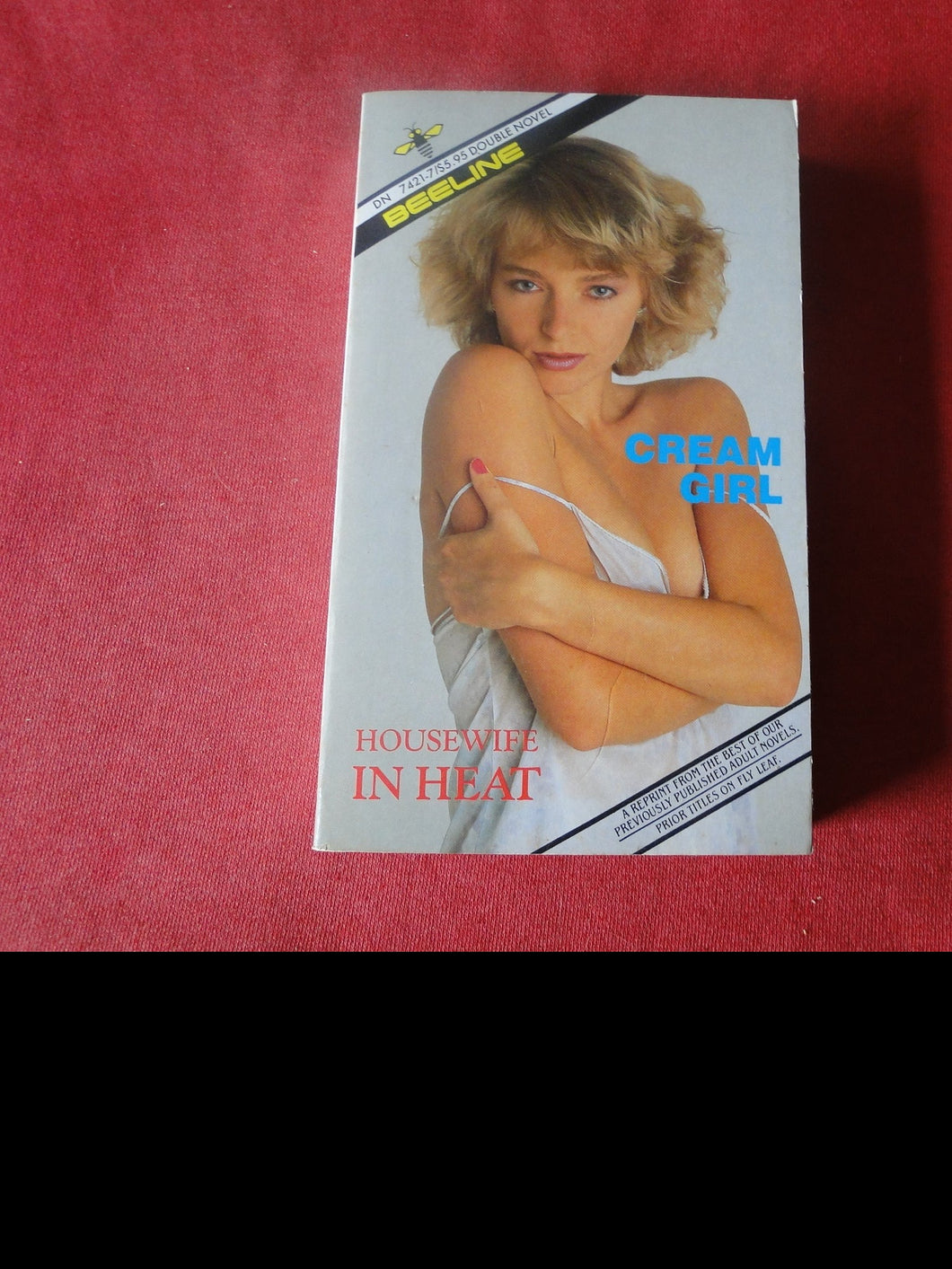 Vintage Erotic Adult Paperback Book/Novel Beeline Cream Girl Housewife In Heat   PB3