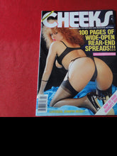 Load image into Gallery viewer, Vintage Nude Erotic Sexy Adult Magazine Cheeks January 1989        P84
