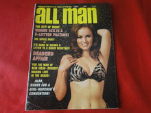 Load image into Gallery viewer, Vintage Nude Erotic Sexy Adult Magazine All Man March 1970          JB1
