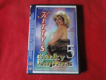 Load image into Gallery viewer, Vintage Adult Erotic Sexy Porn XXX DVD Movie Kitty's Kinky Kapers 5 Kitty Foxx     X5
