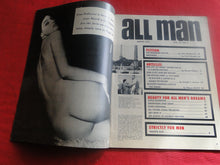 Load image into Gallery viewer, Vintage Nude Erotic Sexy Adult Magazine All Man March 1970               JB8
