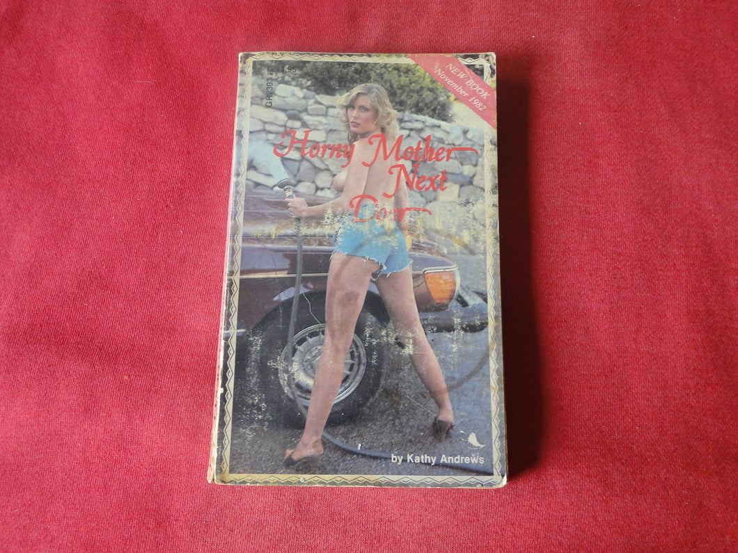 Vintage Erotic Adult Paperback Book/Novel Greenleaf Horny Mother Next Door ROUGH PB3
