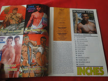 Load image into Gallery viewer, Vintage Adult Erotic Sexy Magazine Gay Interest Inches October 1994         K

