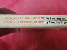 Load image into Gallery viewer, Vintage Erotic Adult Paperback Book/Novel Beeline How Lusty Can Mom Be  ROUGH PB3
