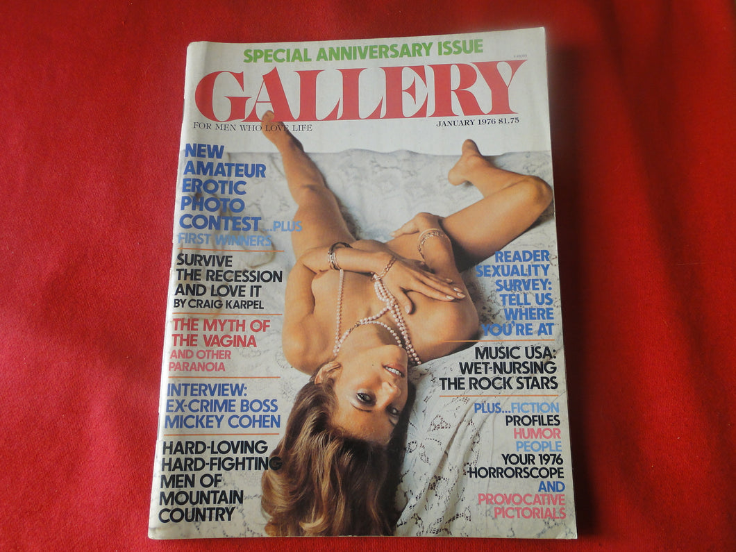Vintage Nude Erotic Sexy Adult Magazine Gallery January 1976       JB1