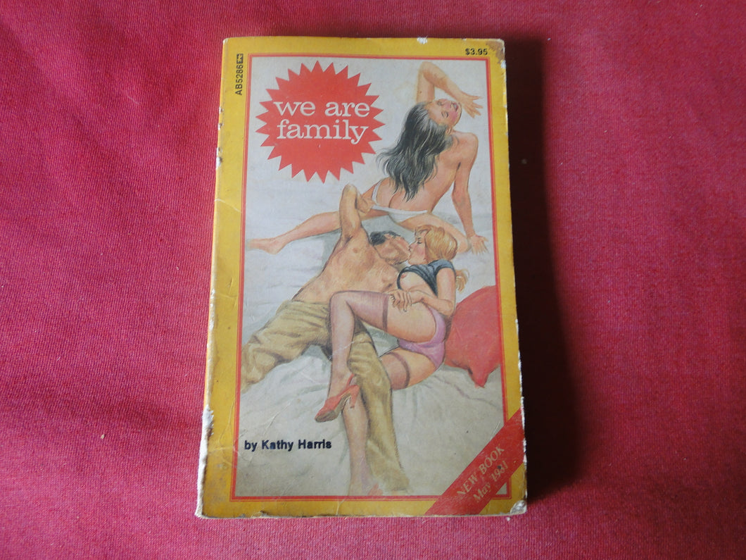Vintage Erotic Adult Paperback Book/Novel Greenleaf We Are Family ROUGH     PB3