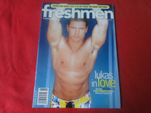 Load image into Gallery viewer, Vintage Adult Erotic Sexy Magazine Gay Interest Freshmen August 2005       P80
