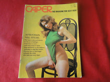 Load image into Gallery viewer, Vintage Nude Erotic Sexy Adult Magazine Caper September 1972 Uschi Digard    JB2
