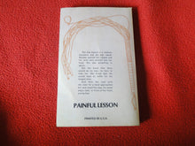 Load image into Gallery viewer, Vintage Nude Erotic Sexy Adult Paperback Book/Novel Painful Lesson 1980      X12
