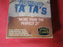 Load image into Gallery viewer, Vintage Adult XXX VHS Porn Tape Adult Video Movie Famous Ta Ta's Christy Canyon  X33
