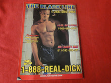 Load image into Gallery viewer, Vintage Adult Erotic Sexy Magazine Gay Interest Black Inches July 1998           K
