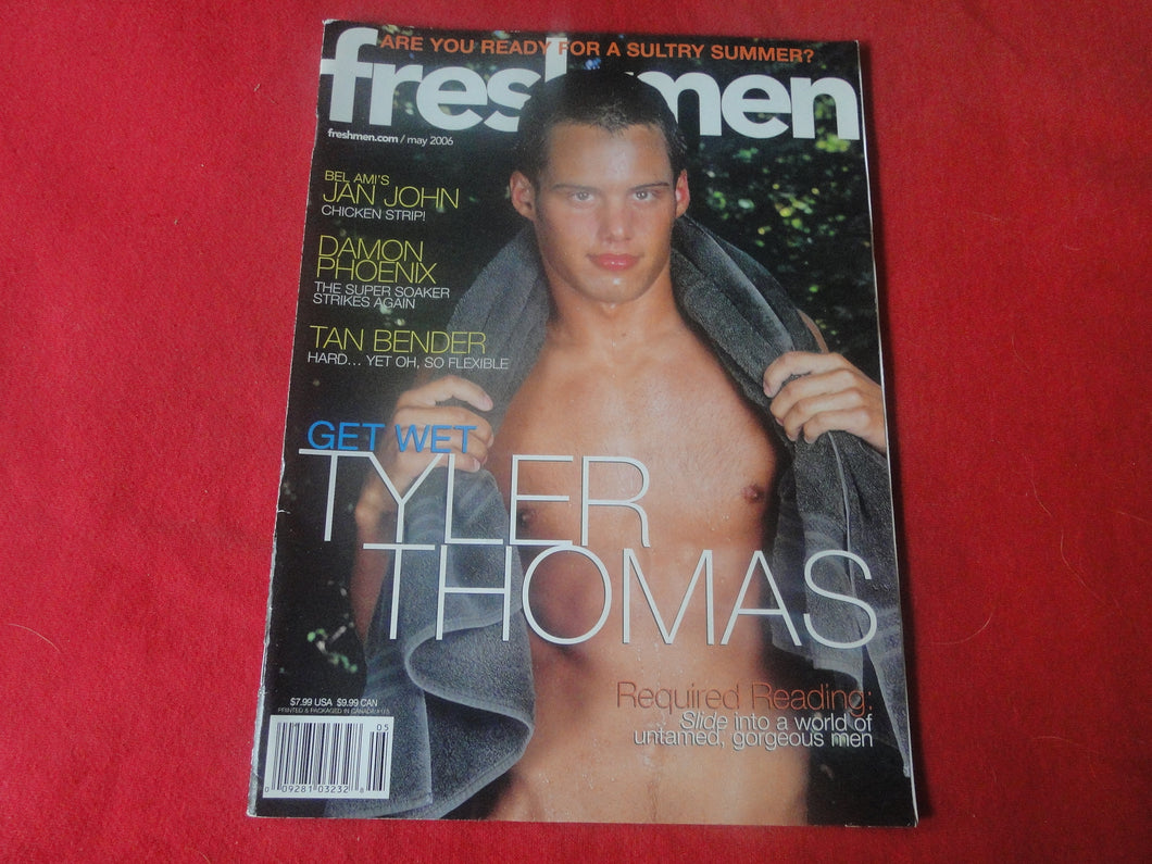 Vintage Adult Erotic Sexy Magazine Gay Interest Freshmen May 2006       P80