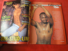Load image into Gallery viewer, Vintage Adult Erotic Sexy Magazine Gay Interest Black Inches August 1998      K
