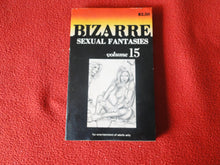Load image into Gallery viewer, Vintage Nude Erotic Sexy Adult Paperback Book/Novel Bizarre Sexual Fantasies V.1 1979  X12

