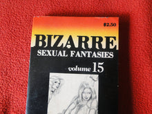 Load image into Gallery viewer, Vintage Nude Erotic Sexy Adult Paperback Book/Novel Bizarre Sexual Fantasies V.1 1979  X12
