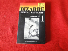 Load image into Gallery viewer, Vintage Nude Erotic Sexy Adult Paperback Book/Novel Bizarre Sexual Fantasies V. 2 1979  X12
