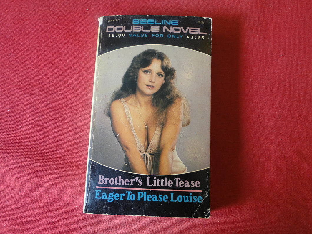 Vintage Adult Paperback Novel/Book Beeline Brother's Little Tease   ROUGH PB5