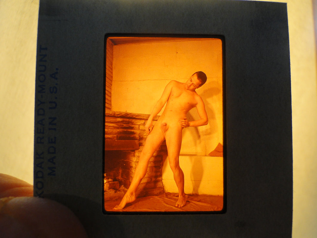 Vintage 1960s Nude Gay Slide MIchigan Artist Mizer Protege  GS9