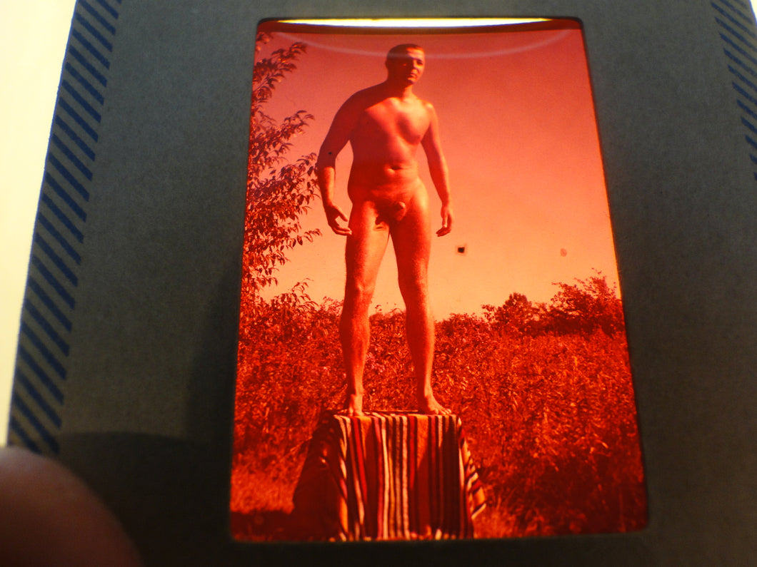 Vintage 1960s Nude Gay Slide MIchigan Artist Mizer Protege  GS11