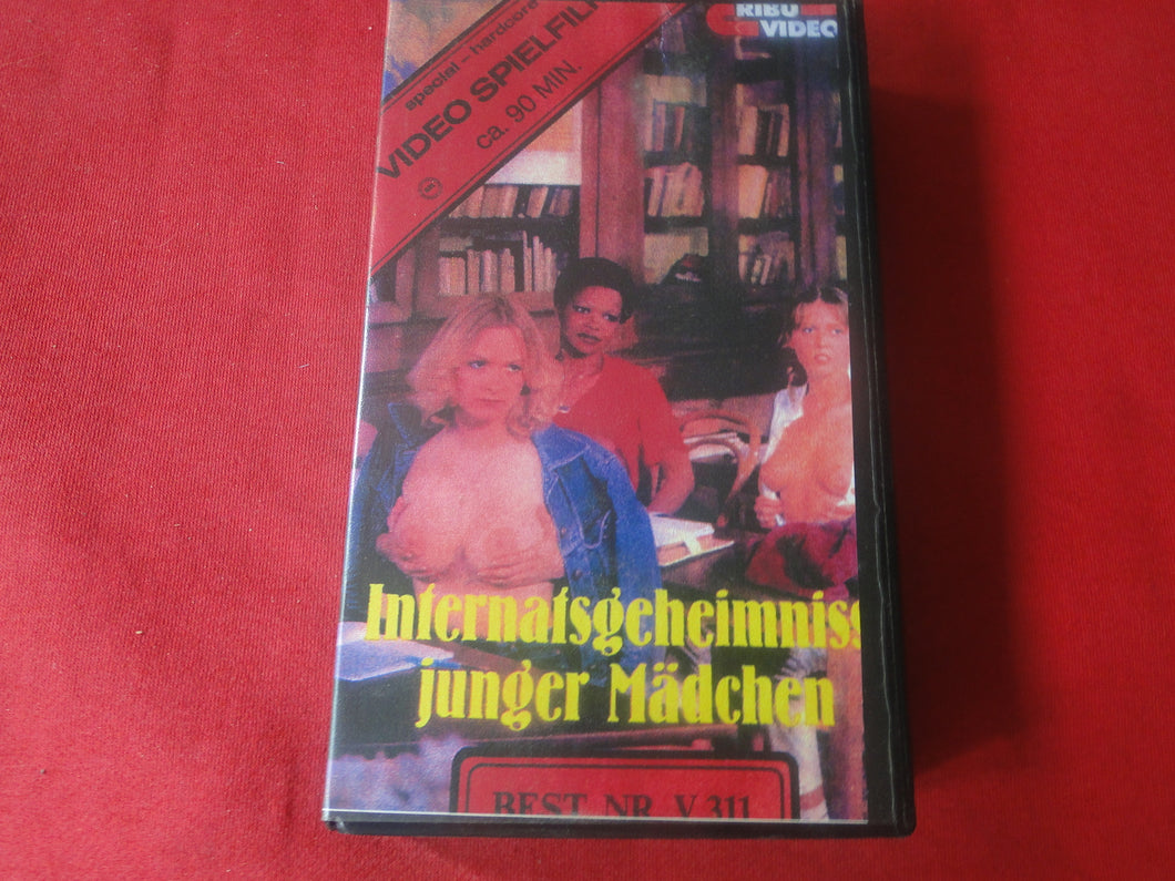 Vintage Adult XXX VHS Porn Tape Adult Video Movie Euro Smut       DB